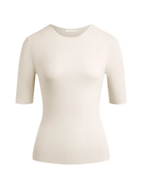12 STOREEZ Souffle ribbed-knit top