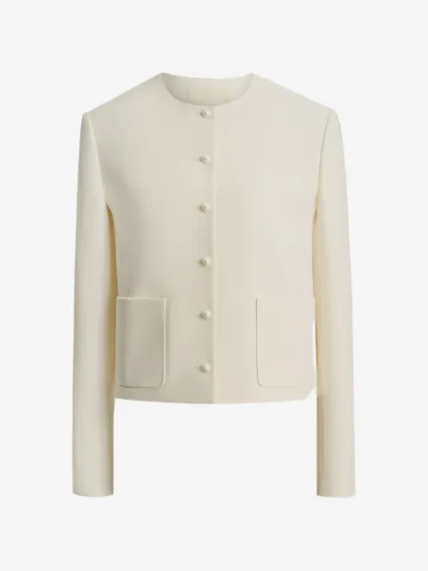12 STOREEZ Sofia button-fastening jacket