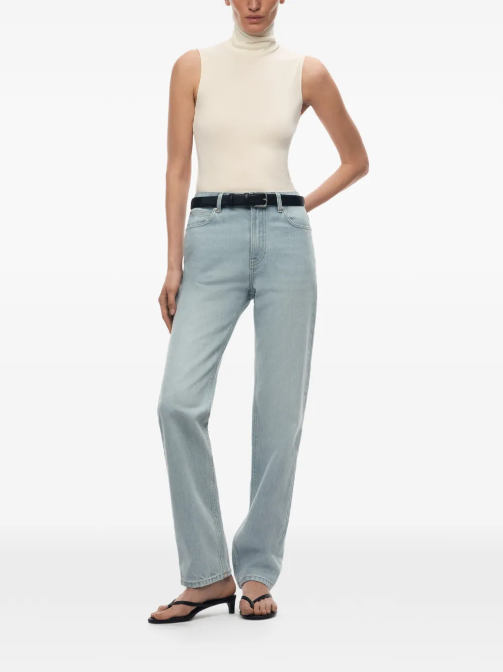 12 STOREEZ Straight jeans Blauw