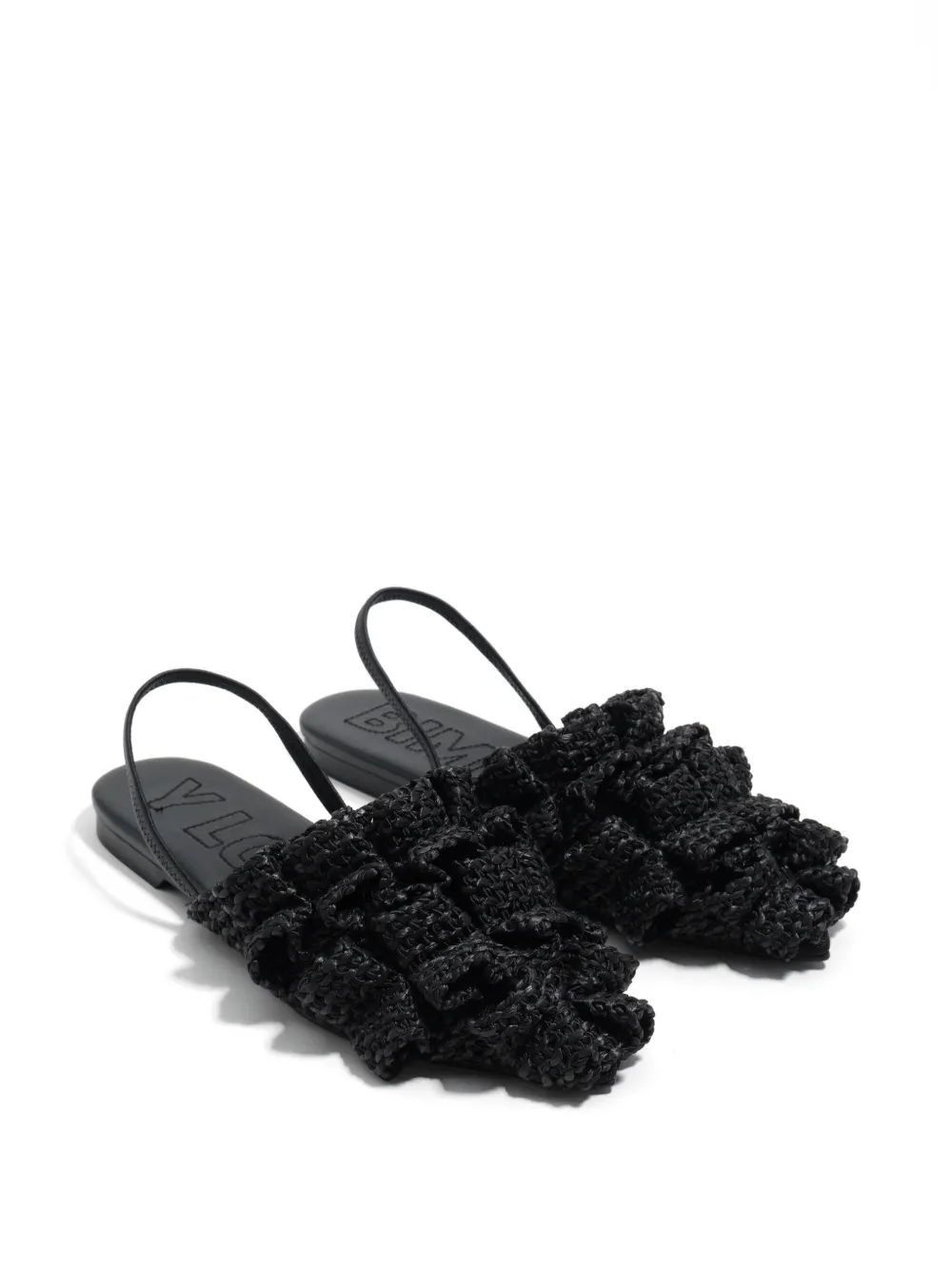 Bimba y Lola Slingback ballerina's Zwart