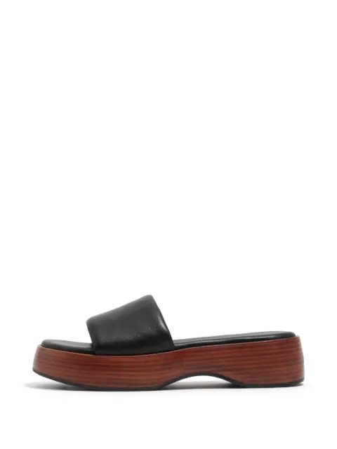 Bimba y Lola — leather platform sandals