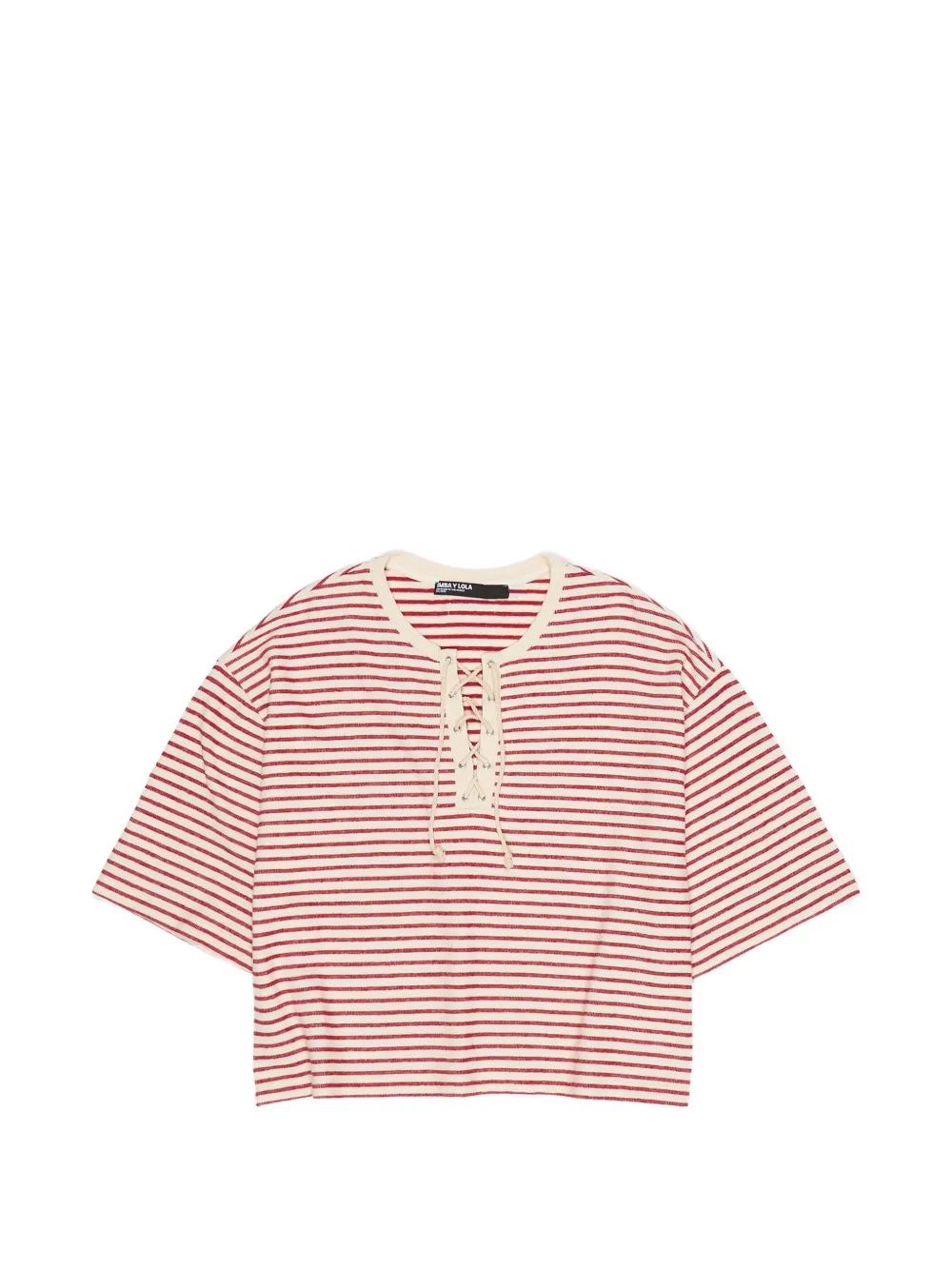 Bimba y Lola T-shirt a righe - Rosso
