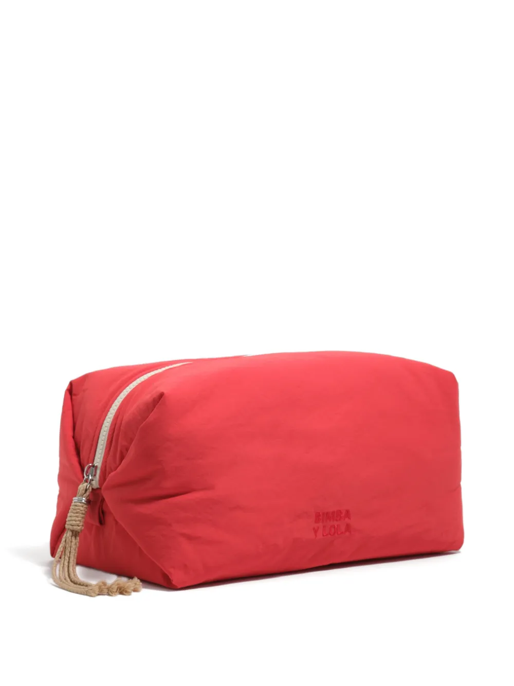 Bimba y Lola Trousse make up grande con logo - Rosso