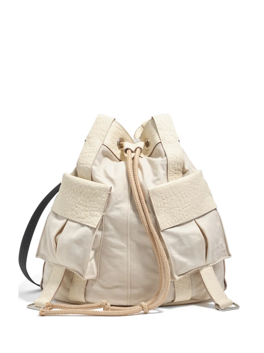 Bimba y Lola Borsa a secchiello grande con coulisse - Toni neutri