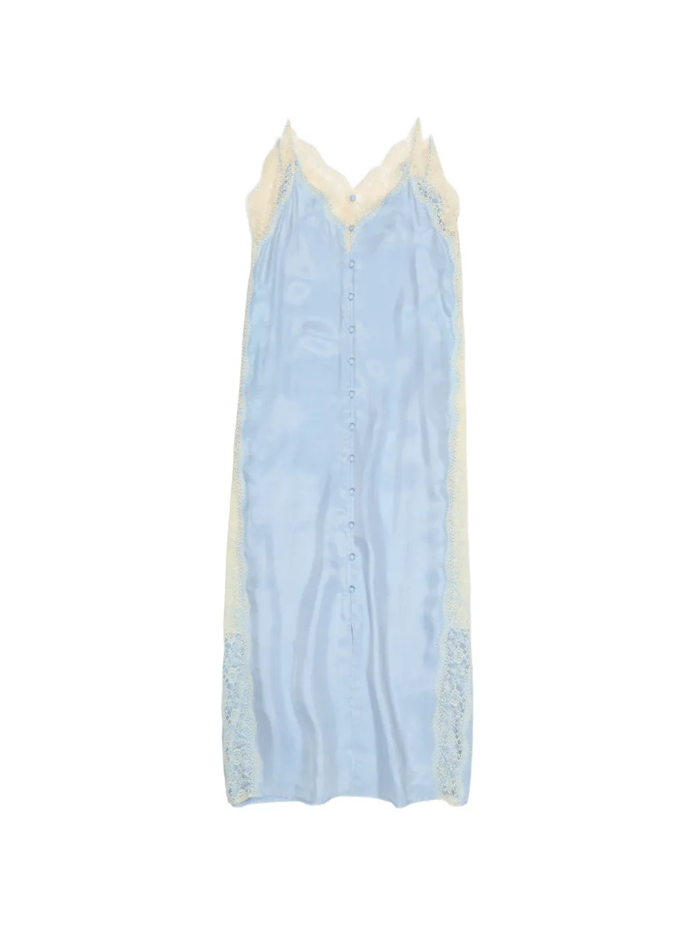 Bimba y Lola Abito midi con bottoni - Blu