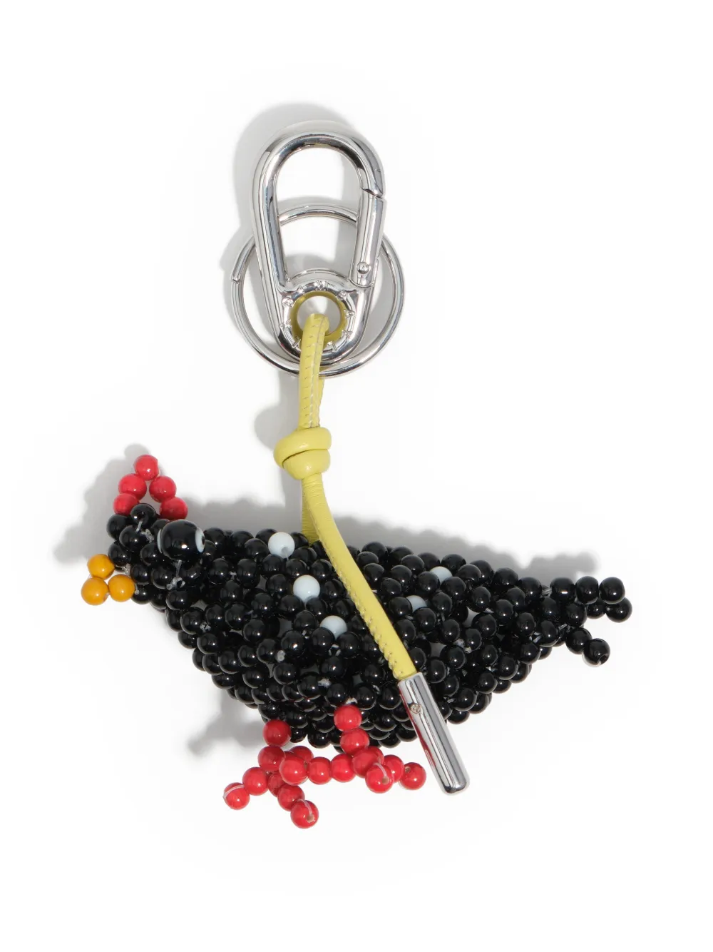 Bimba y Lola Hen beaded keyring - Schwarz