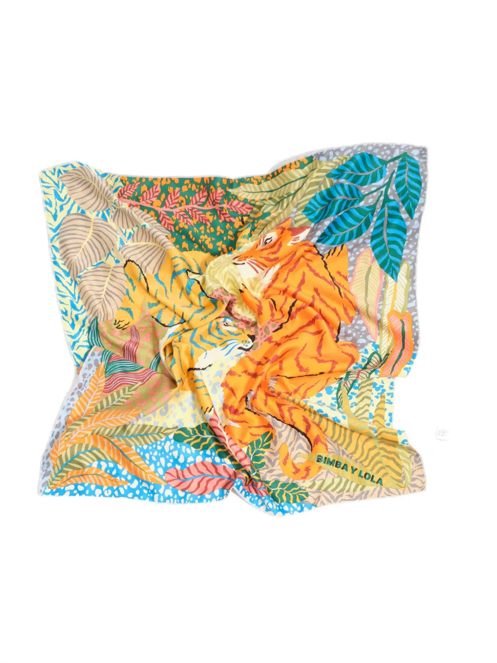 BIMBA Y LOLA Tassenbedel met sjaal Oranje