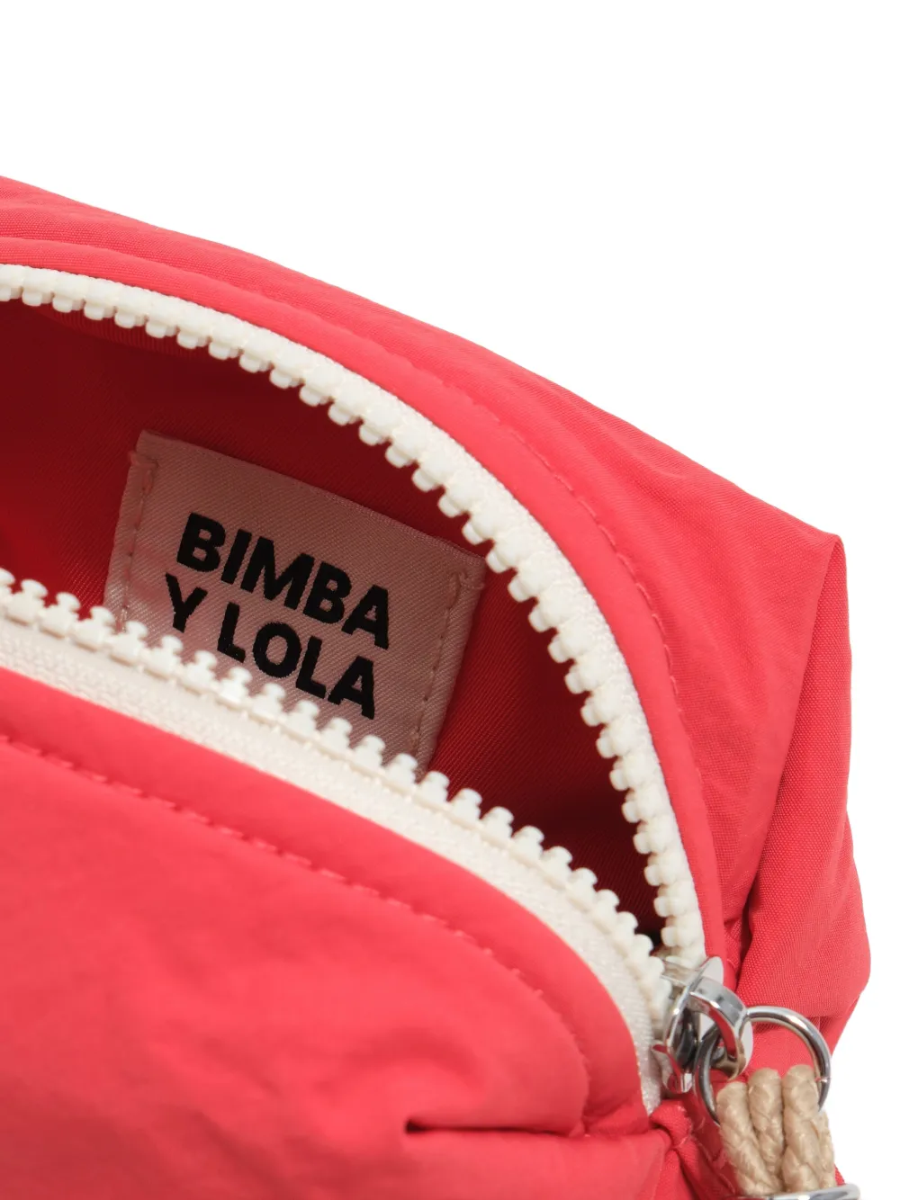  Bimba Y Lola Estuche De Maquillaje Pequeño Con Logo Bordado - Rojo 