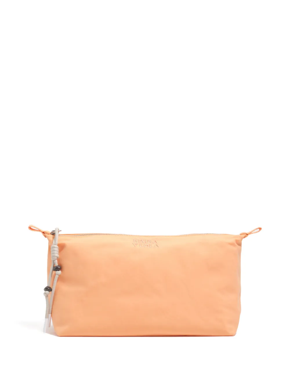 Bimba y Lola Trousse make up grande con logo goffrato - Arancione