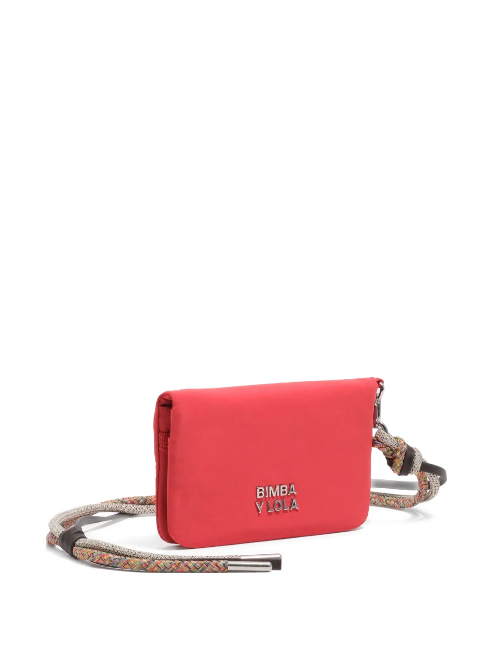 Bimba y Lola Portafoglio con applicazione logo - Rosso