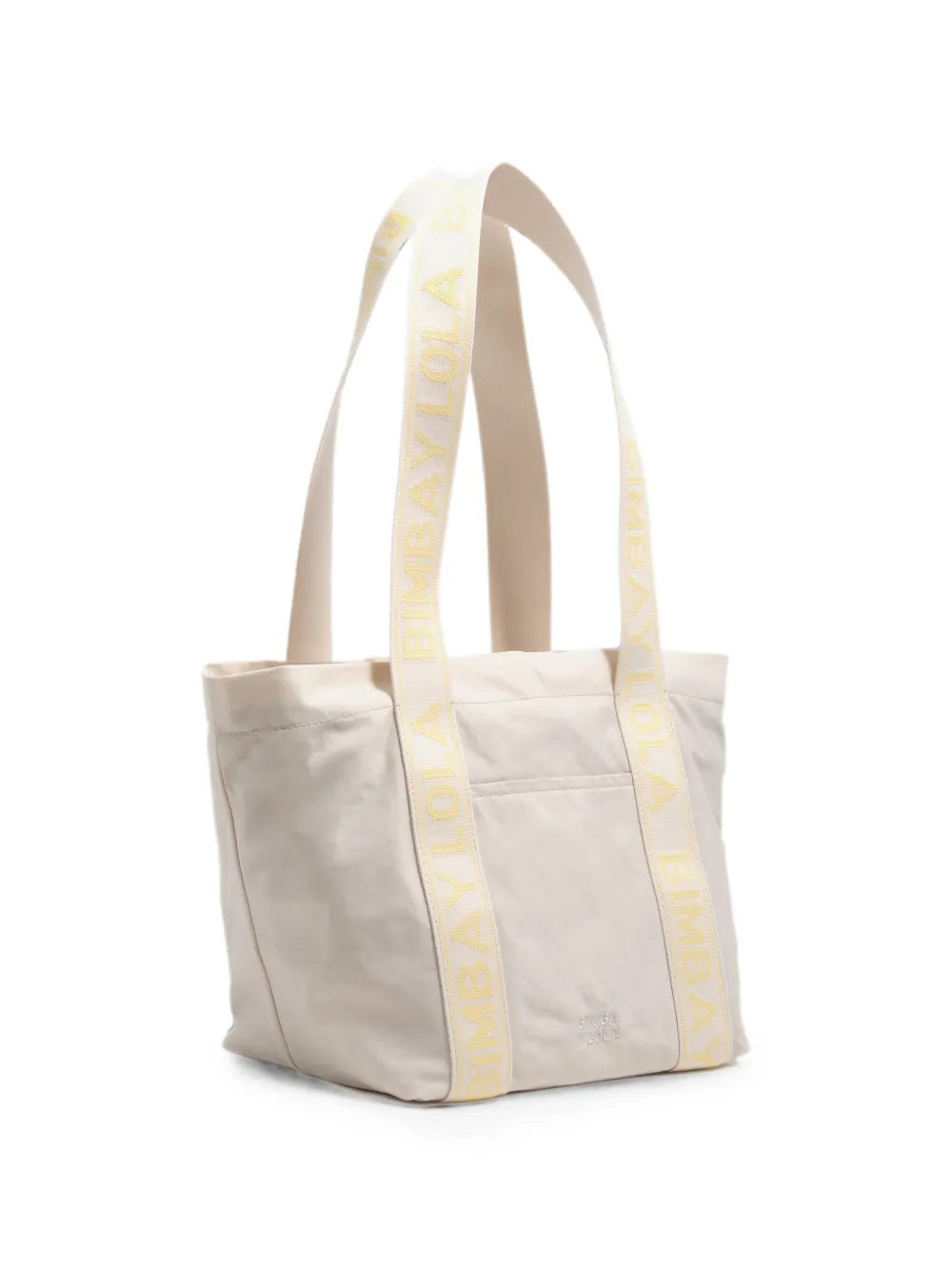 BIMBA Y LOLA Schoudertas met logo Beige