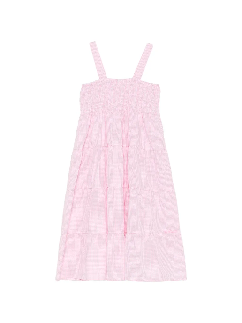 MC2 Saint Barth Kids Jemine gingham-check dress - Rosa