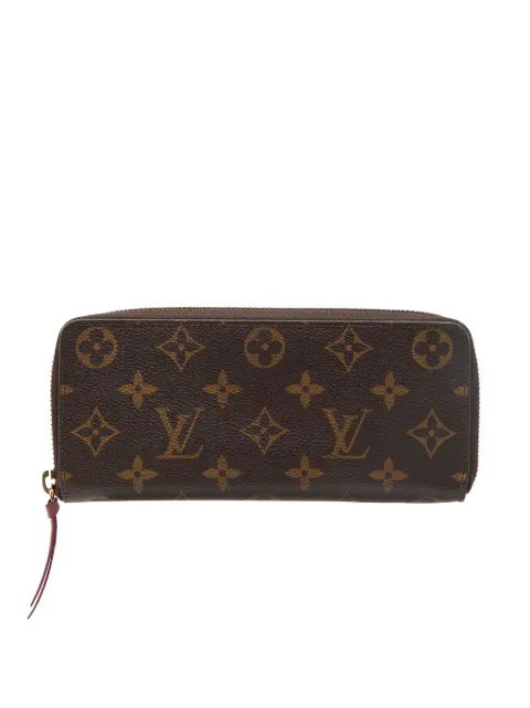 Louis Vuitton Pre-Owned 2016 Monogram Clemence Wallet long wallets