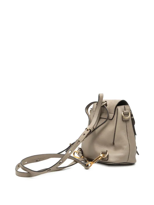 chloe faye mini backpack second hand Chloe 2017 Mini Faye Backpack | Shoulder Strap | Leather | Suede