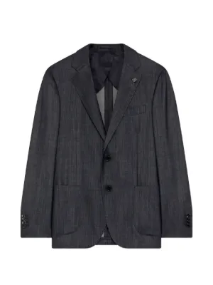 Lardini デニムジャケット | ブルー | FARFETCH JP