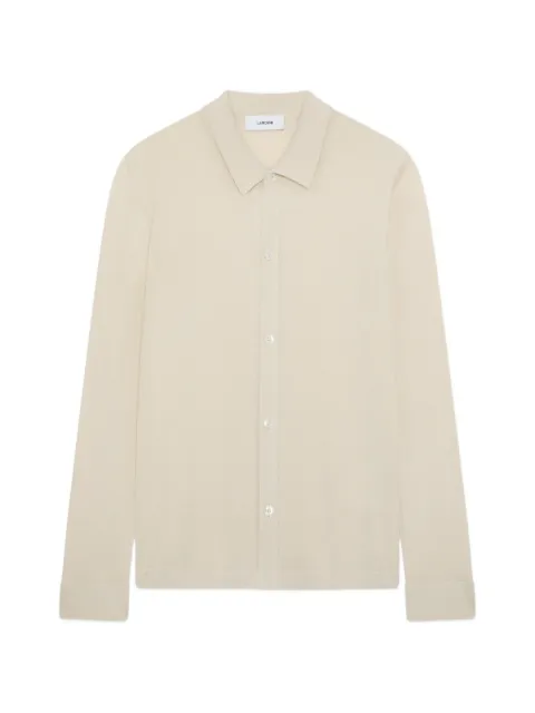 Lardini silk knitted shirt