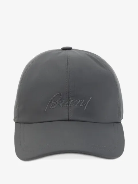 Brioni logo-embroidered baseball cap
