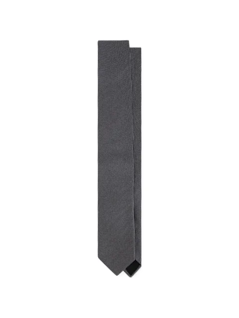 Lardini micro-dot silk tie