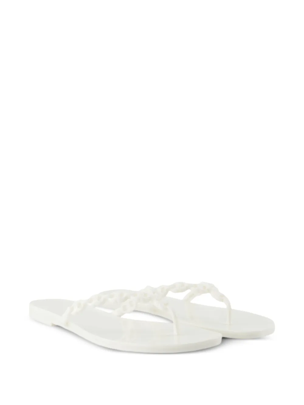 Tory Burch Gemini Link flip flops Wit