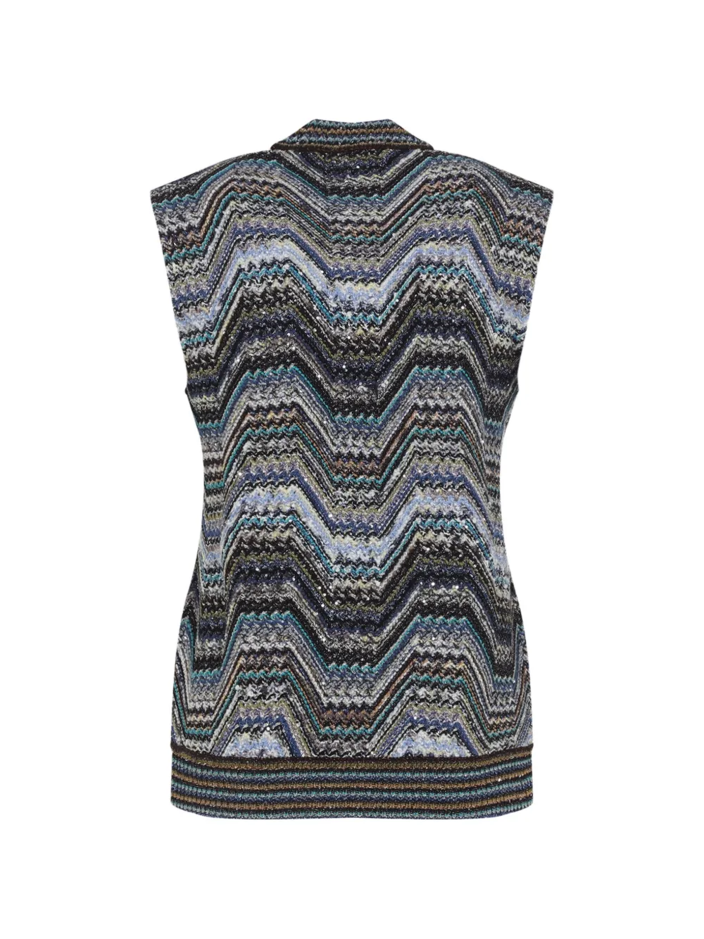 Missoni Gebreide jas Blauw