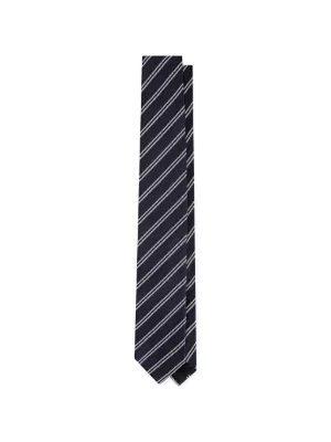 ラルディーニ LARDINI　ストライプネクタイ Lardini ストライプ ネクタイ | ブラウン | FARFETCH JP
