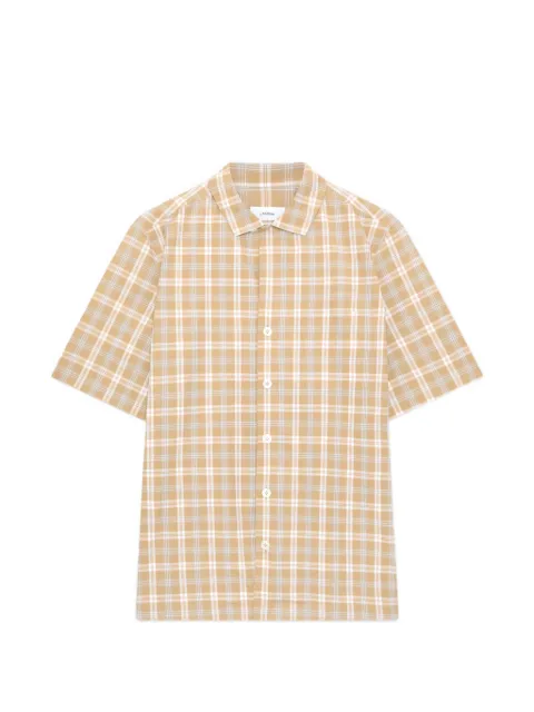 Lardini check-pattern shirt