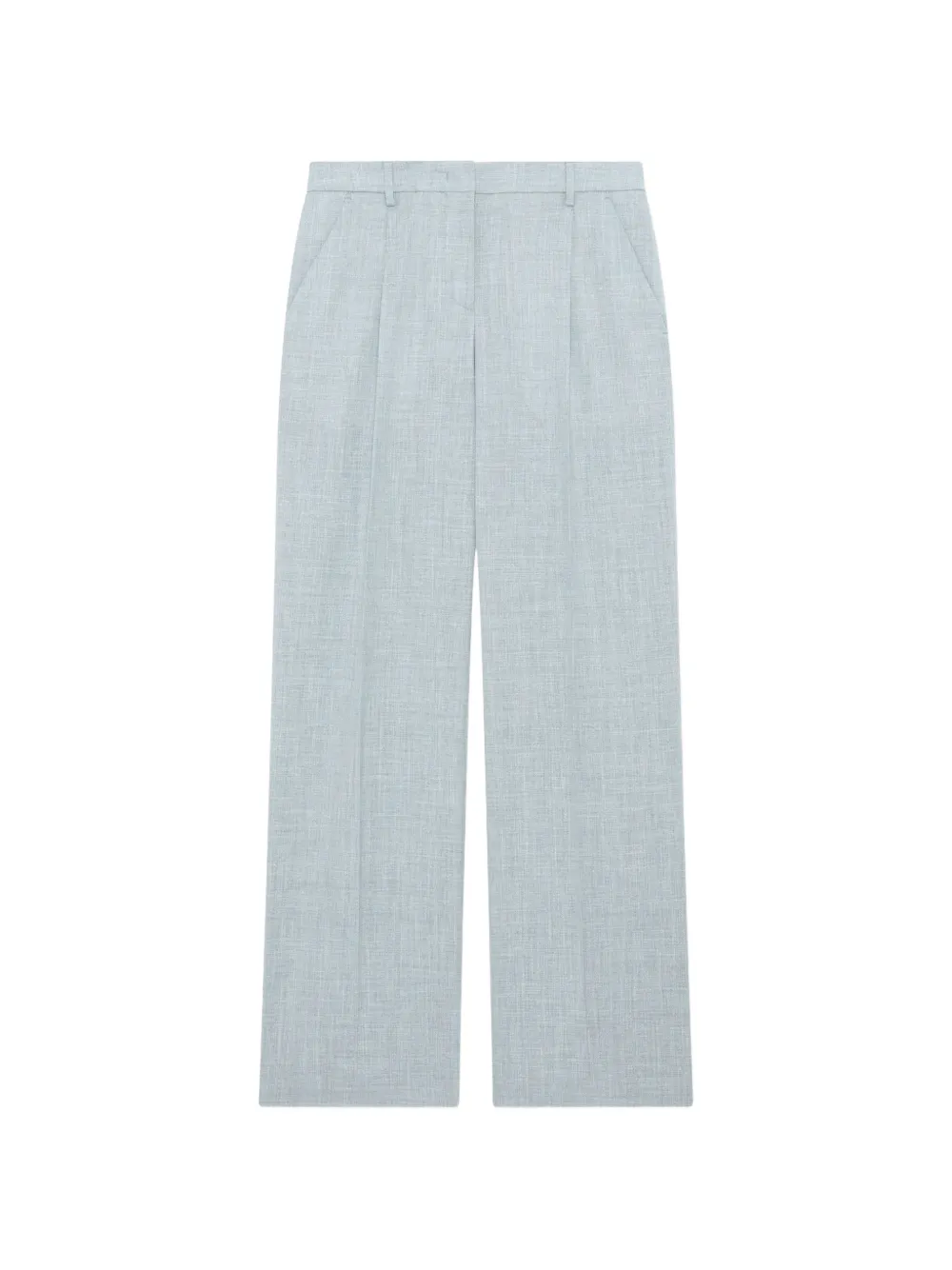 Lardini Pleated Tailored Trousers In Blue