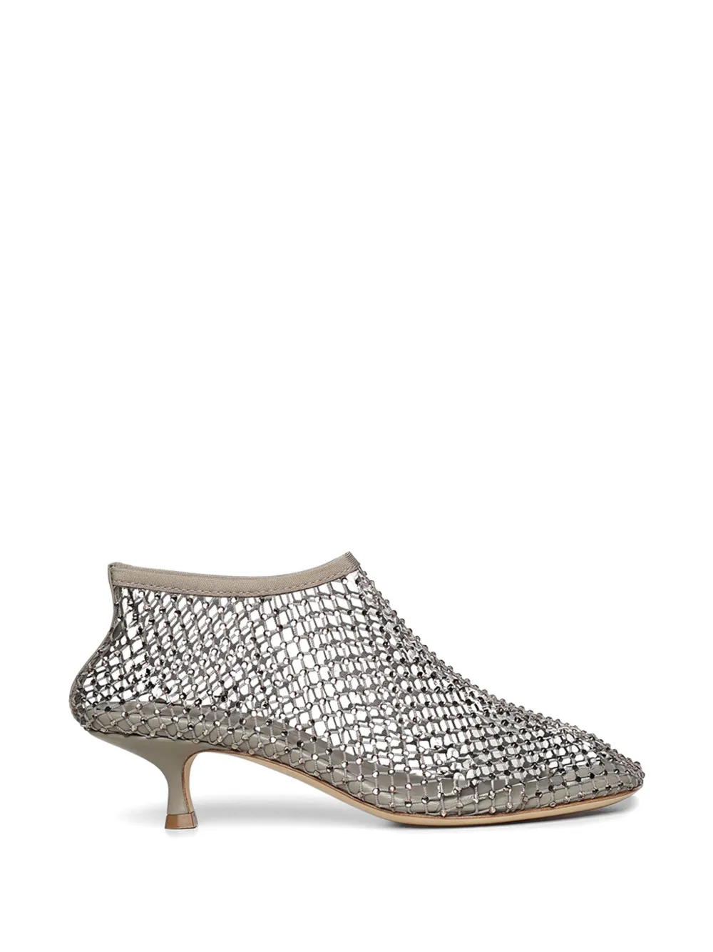 Christopher Esber Minette mesh pumps verfraaid met kristallen Beige