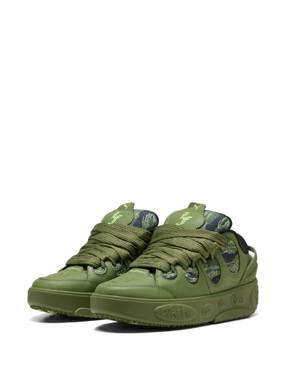 PUMA LaFrancé camo sneakers Groen