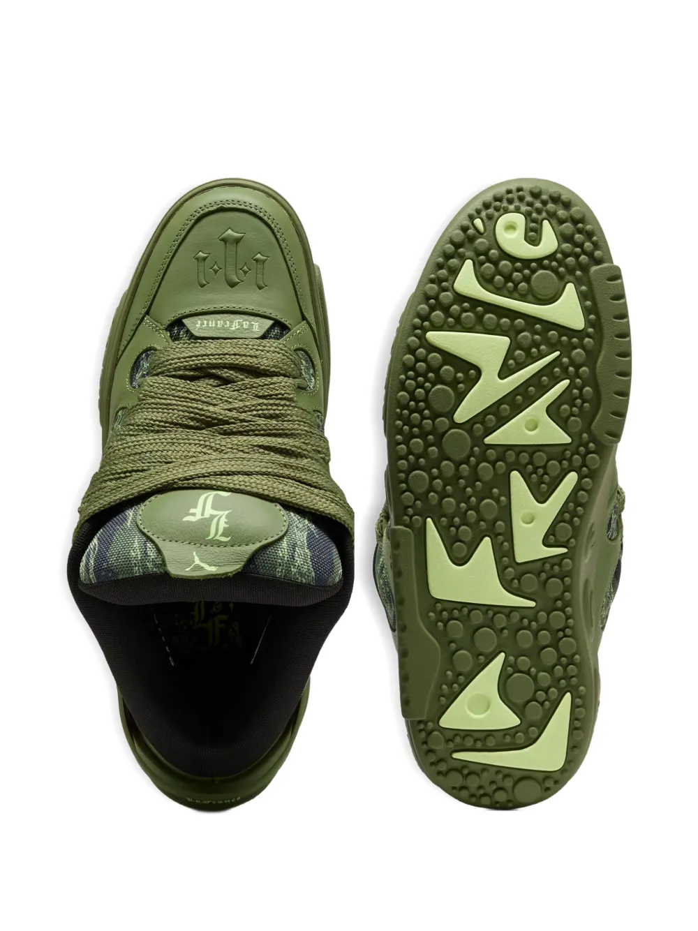 PUMA LaFrancé camo sneakers Groen