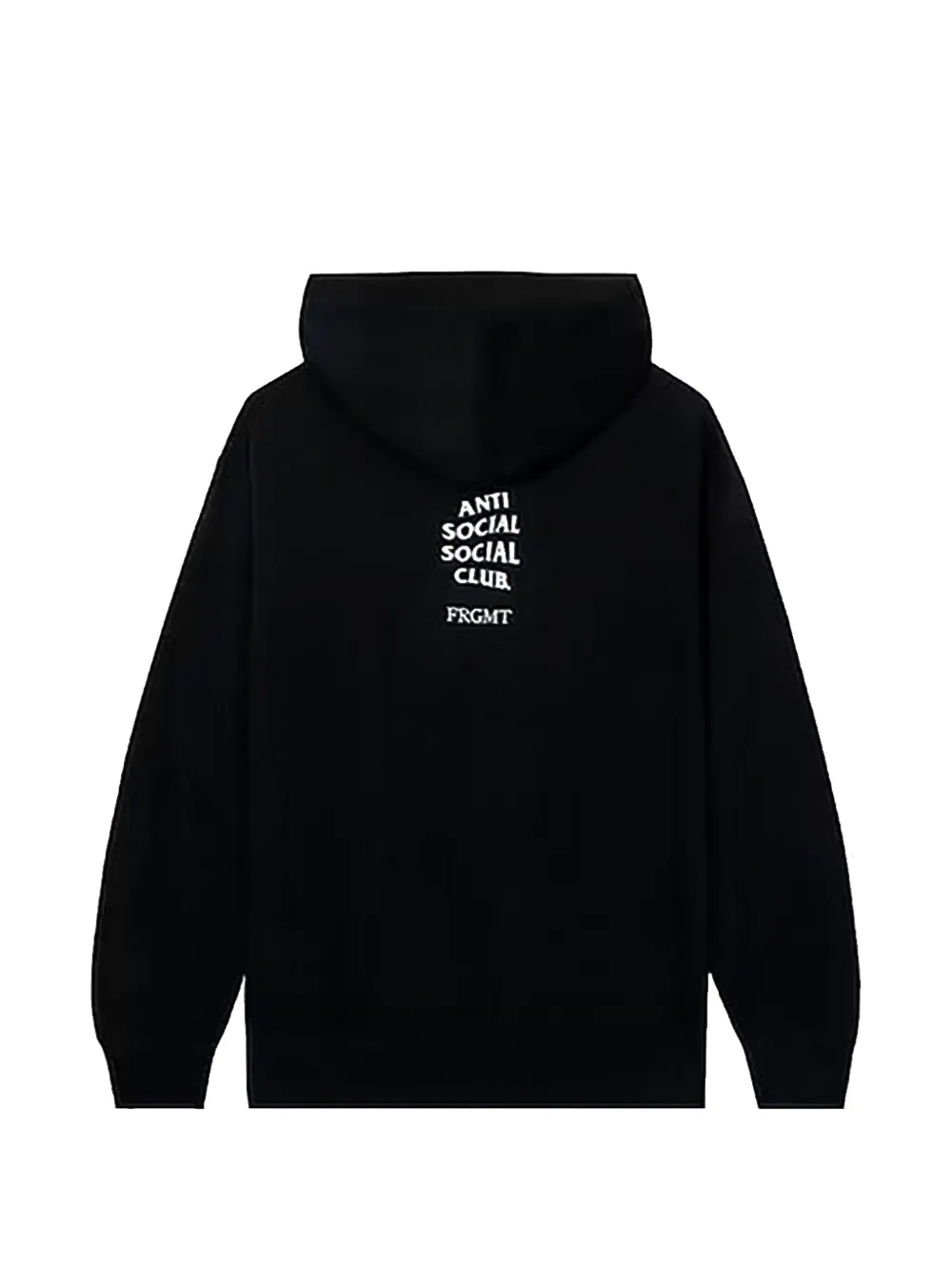 Anti Social Club Fragment Called Interference hoodie Zwart