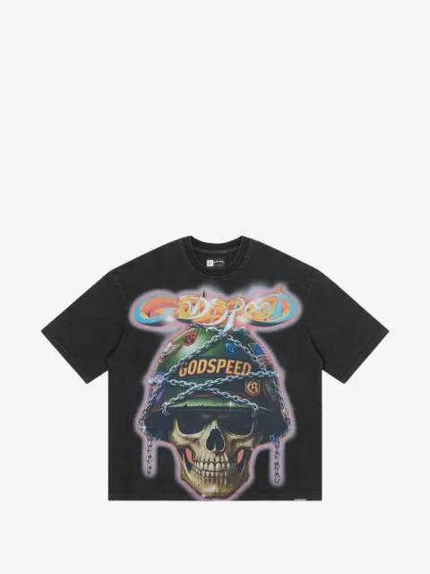 GODSPEED Badges of Honor graphic-print T-shirt