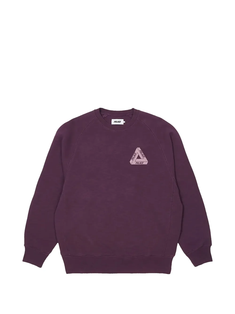 Palace Tri-Ferg Slub crew-neck sweatshirt - Viola