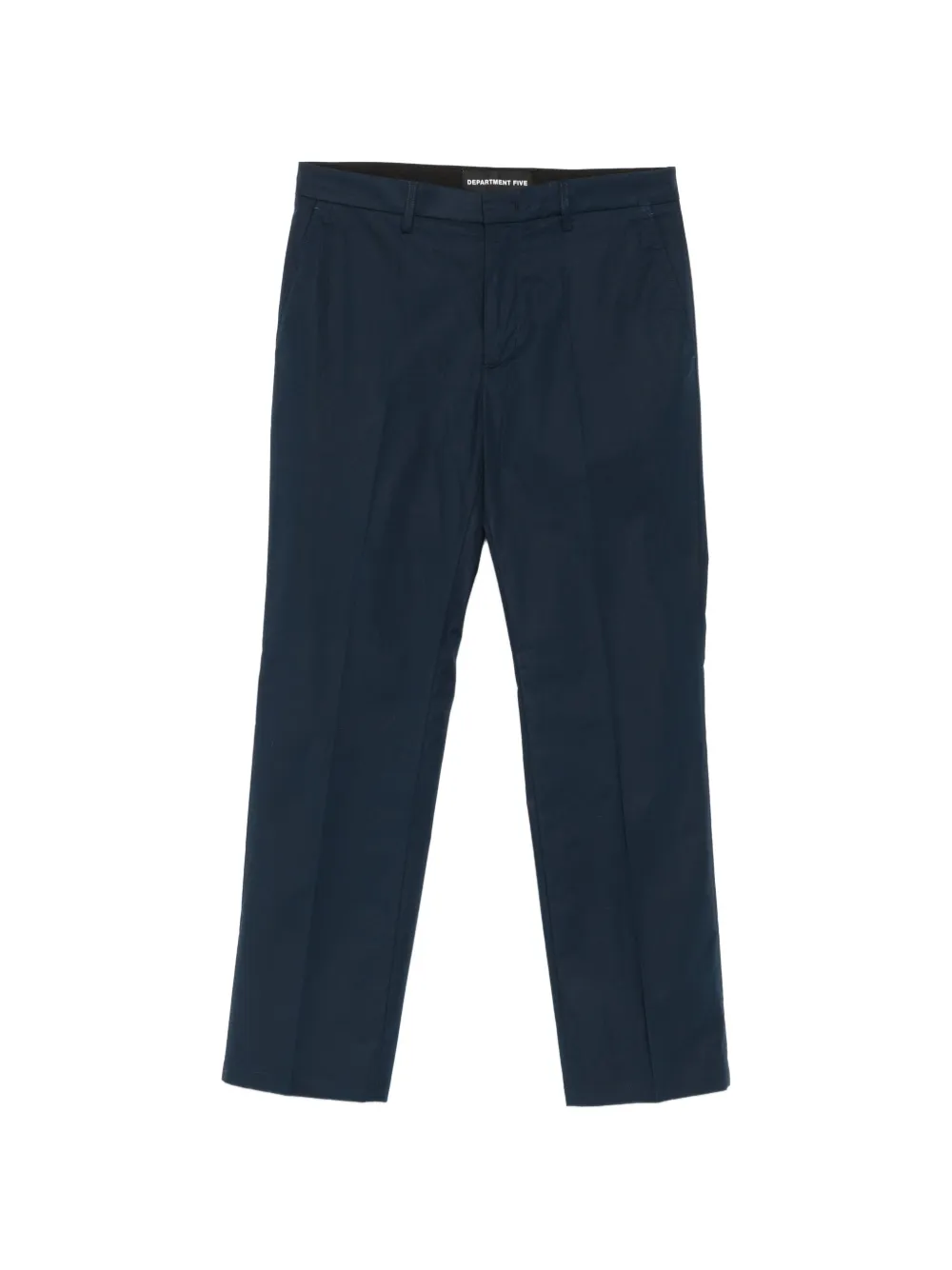 Department 5 Warren logo-patch trousers - Blu