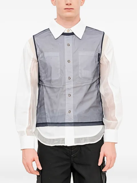Andersson Bell mesh sleeveless T-shirt