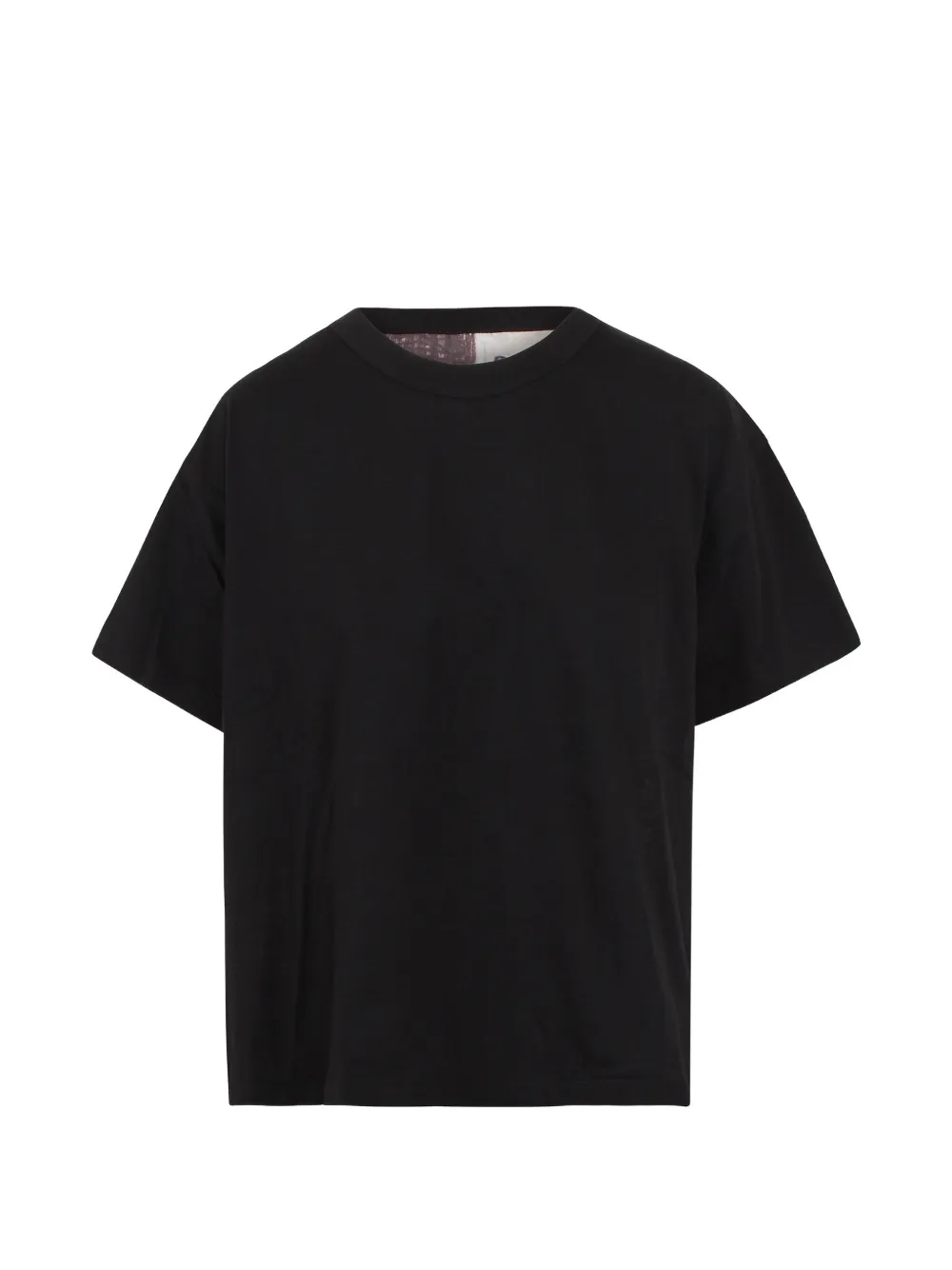 Yoshi Kondo patchwork graphic-print T-shirt - Schwarz