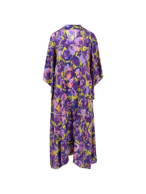 KITAGI floral-print V-neck maxi dress