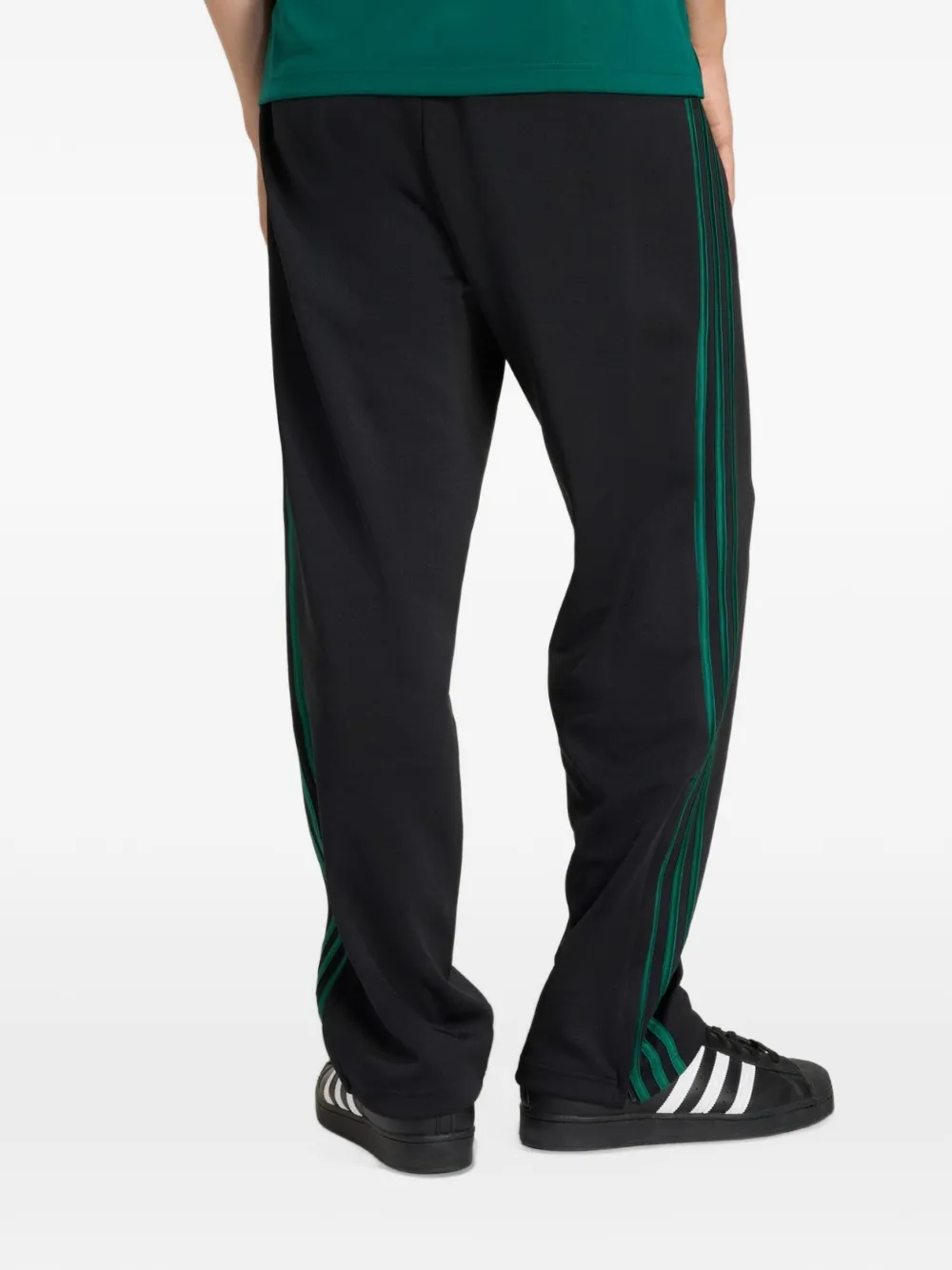 adidas Firebird trainingsbroek met zijstreep Zwart