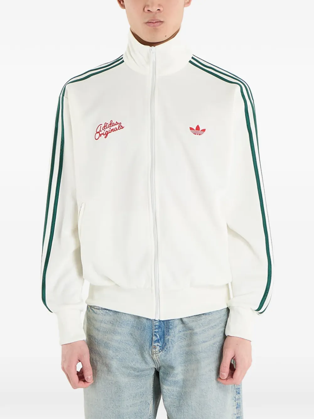 adidas Firebird Roses sweatshirt - Bianco