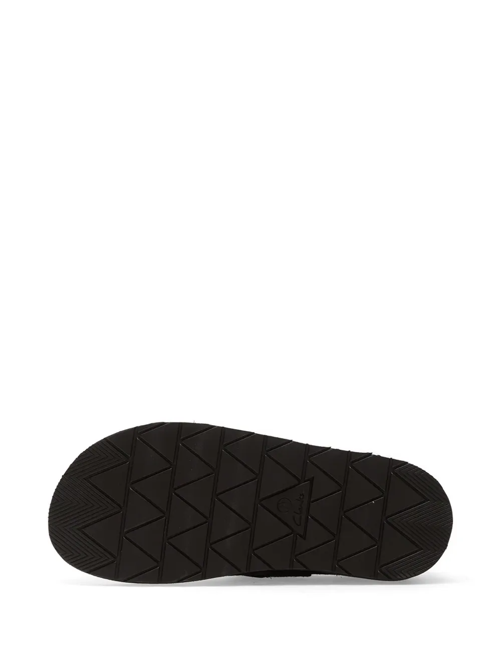 Clarks Solsbury buckle-strap mules Zwart