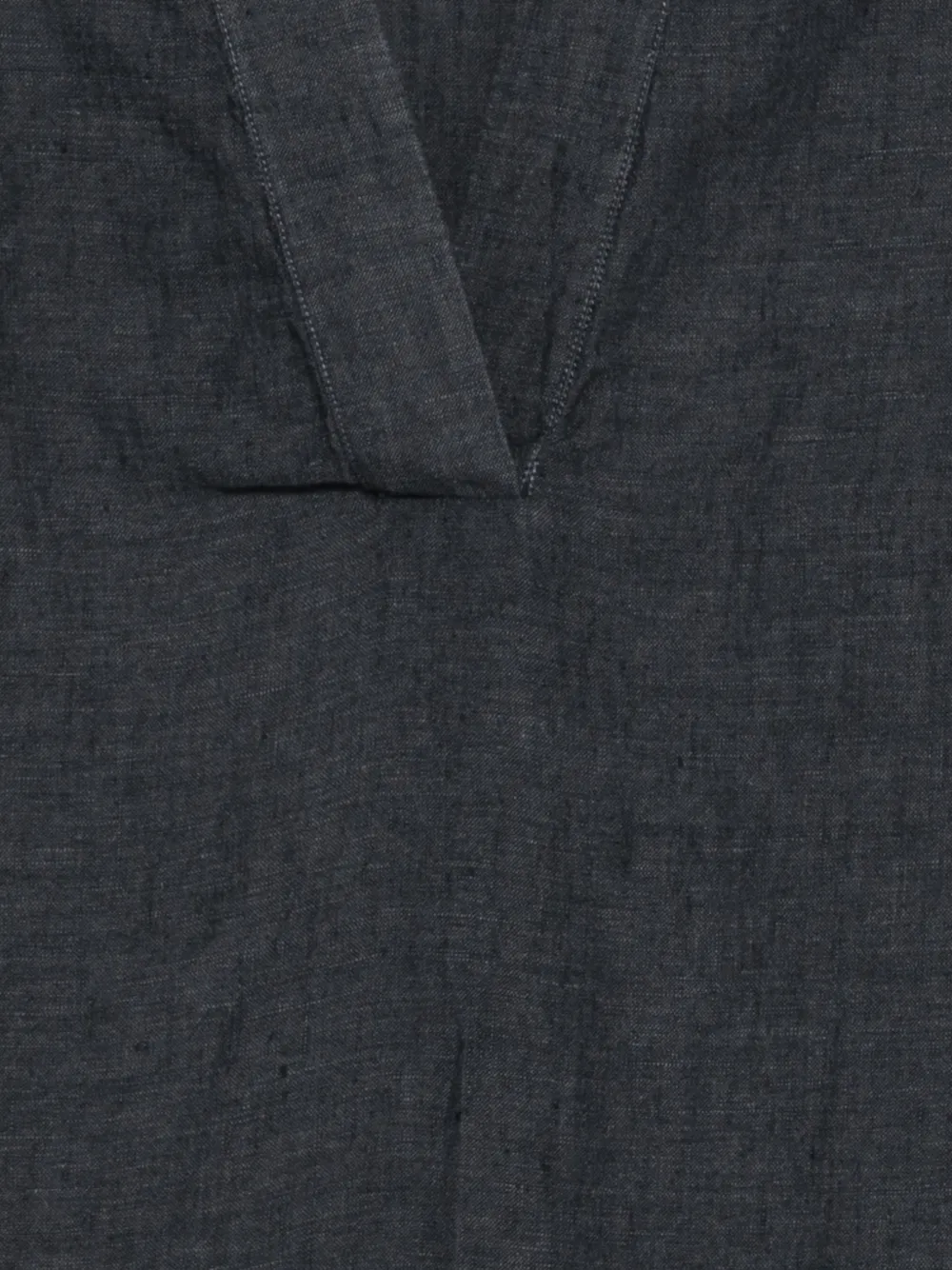 Xacus Selma mouwloze top met V-hals Zwart