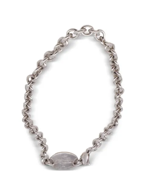 Tiffany & Co. Pre-Owned collar Return To Tiffany con placa oval