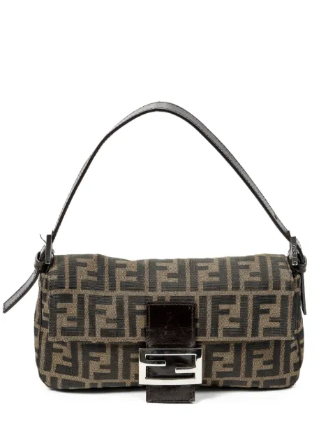 Fendi Pre-Owned Zucca Baguette shoulder bag