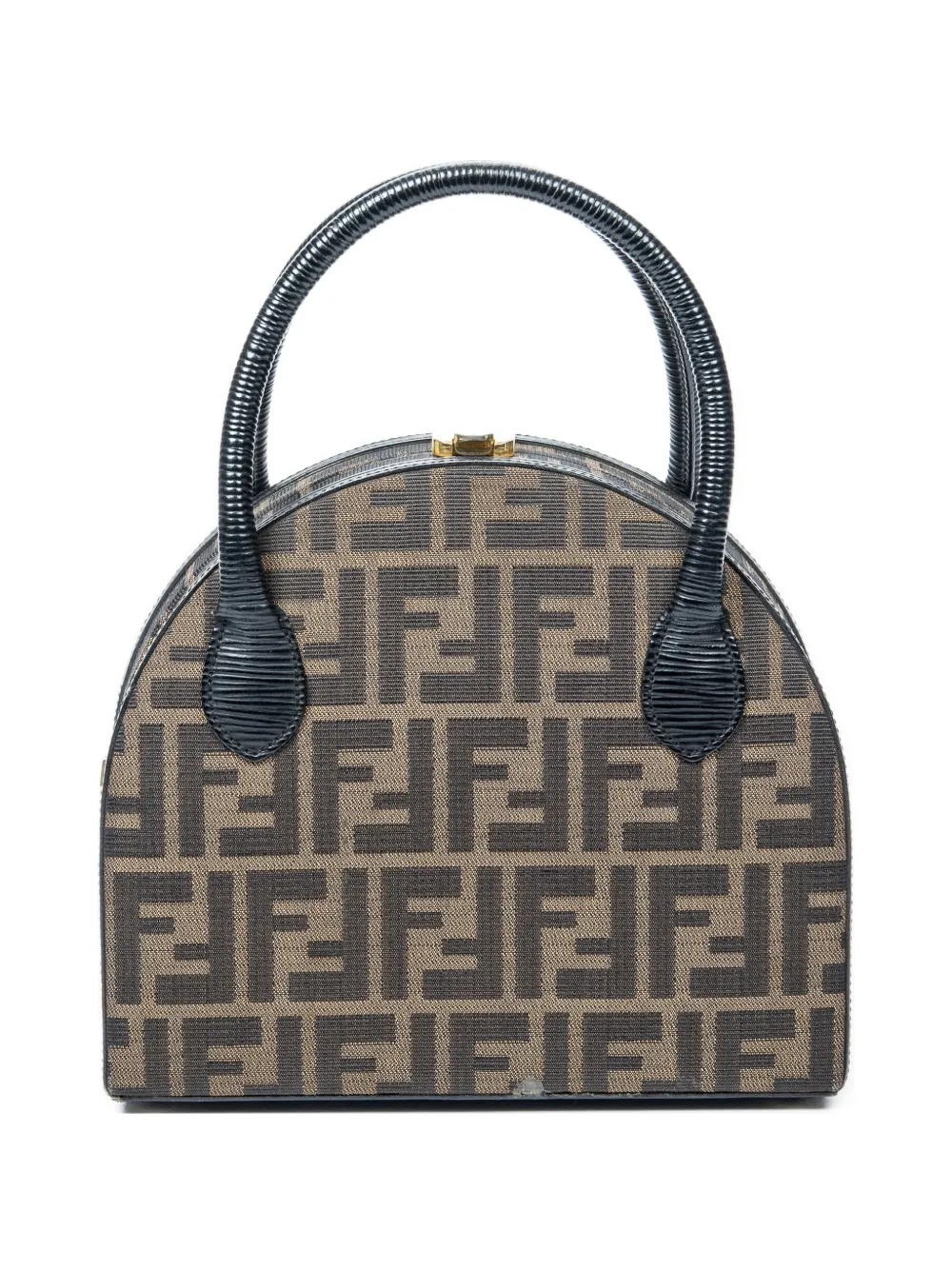 Fendi Pre-Owned Zucca canvas handbag - Toni neutri