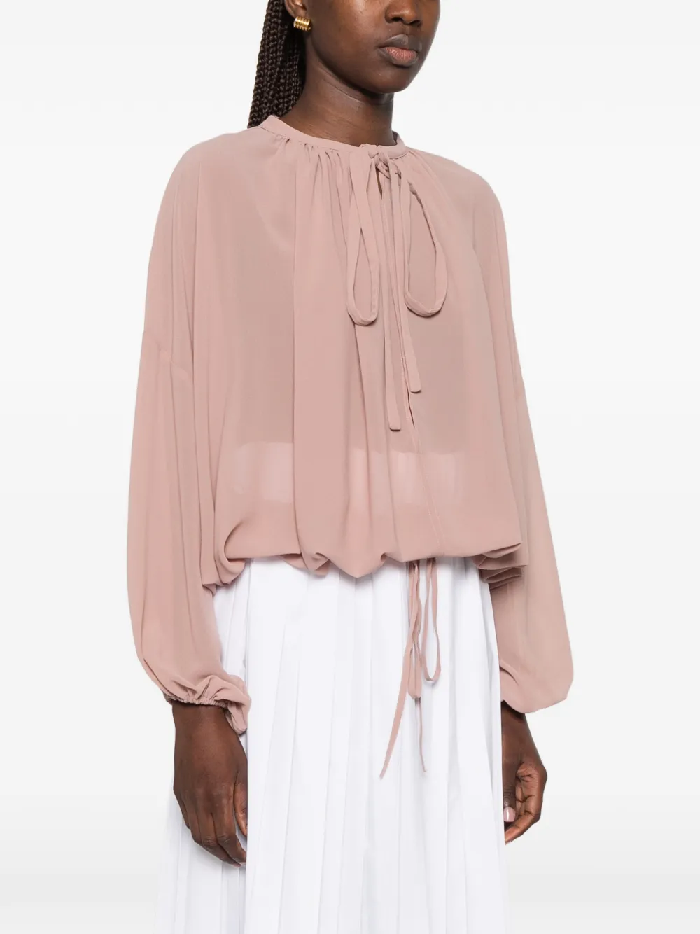  The M.. Blouse Elvira - Tons Neutres 