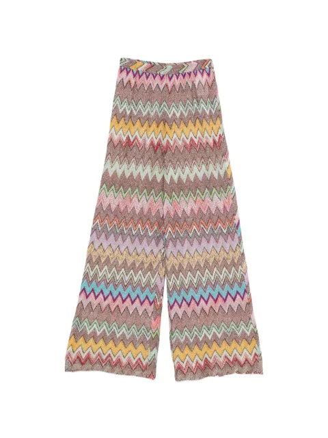 Missoni zigzag-knit trousers