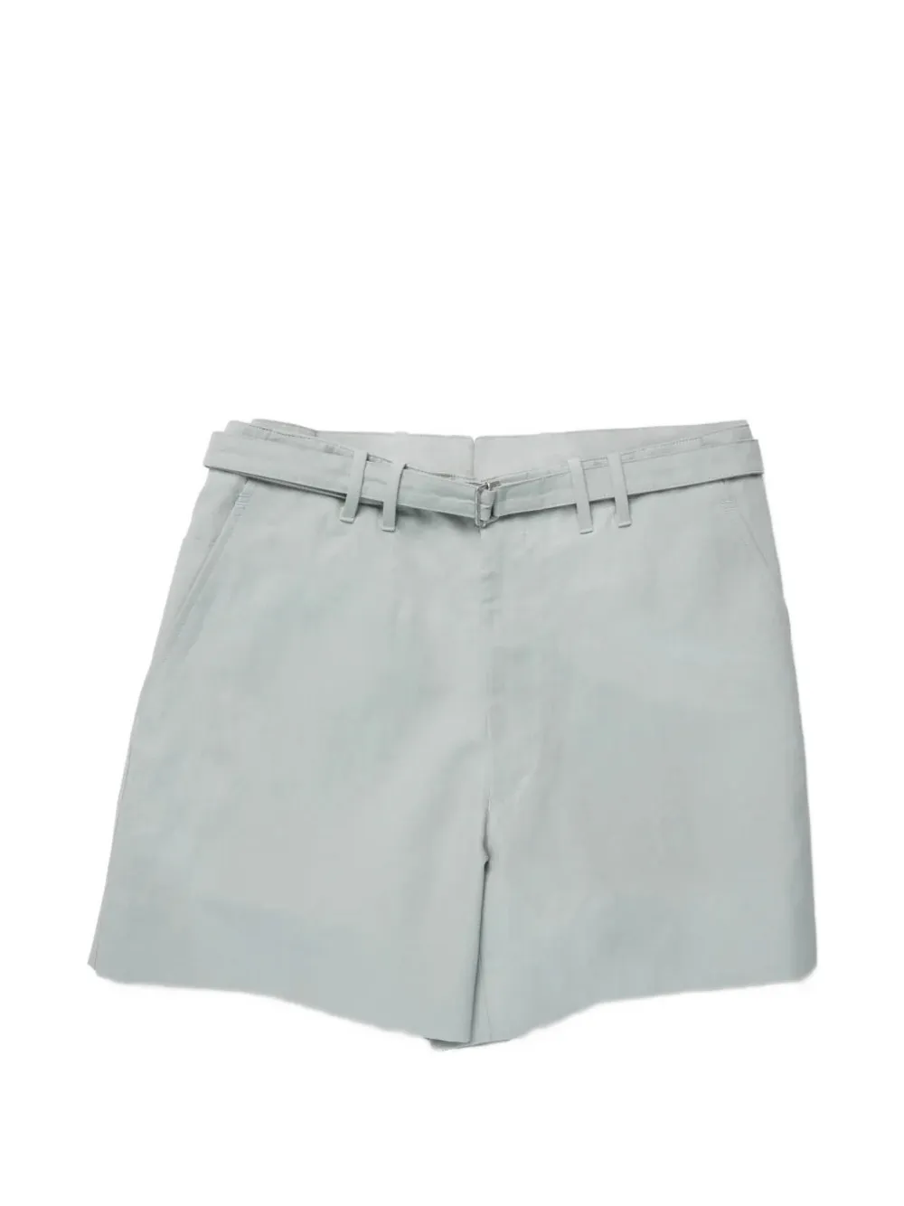 stoffa belted twill shorts - Grau