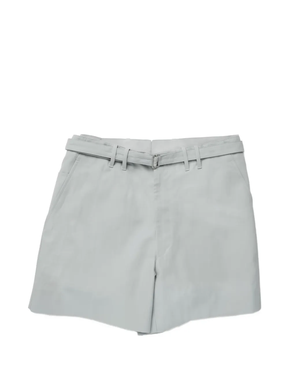 stoffa belted twill shorts - Grau