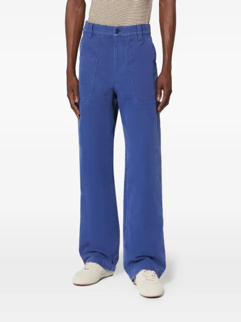 ISABEL MARANT Albo patch-pocket trousers