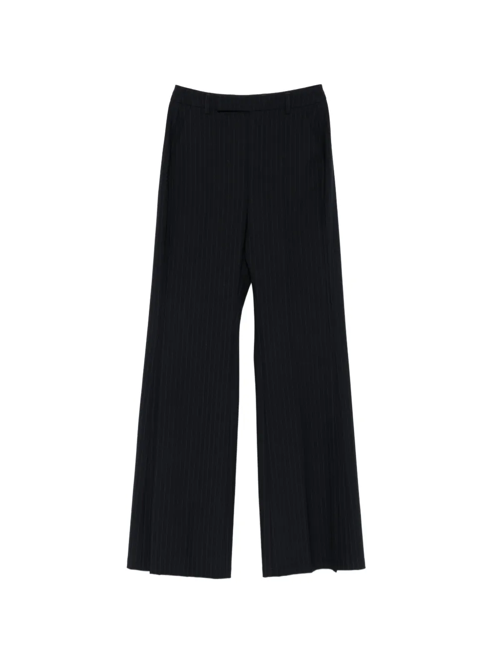 Séfr Jess Pinstriped Trousers In Black